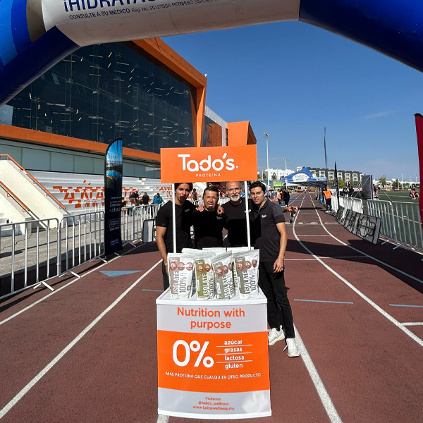 TADO's presente en la Carrera Anáhuac - Proteína TADO's