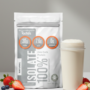 Proteína Sabor Natural TADO'S presentación 500 gramos